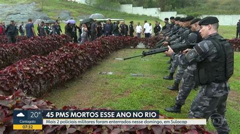 Dois Policiais Militares Mortos Em Confrontos Foram Enterrados No