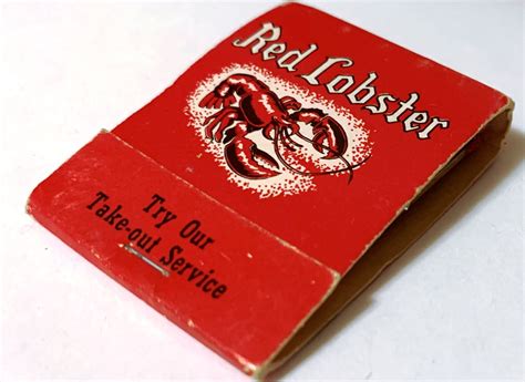 Vintage Red Lobster Matches It Has Been Decades Since Rest Flickr