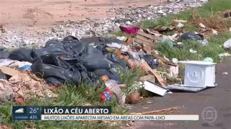 Vídeo Lixões surgem mesmo em áreas papa lixo DF1 G1