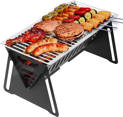 Small Charcoal Grills Personal Mini Grill Portable Bbq