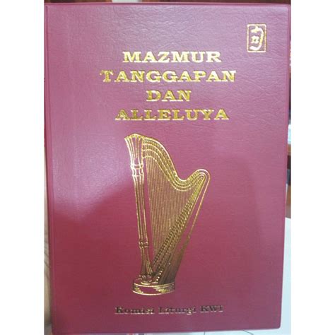 Jual Buku Mazmur Tanggapan Dan Alleluya Shopee Indonesia