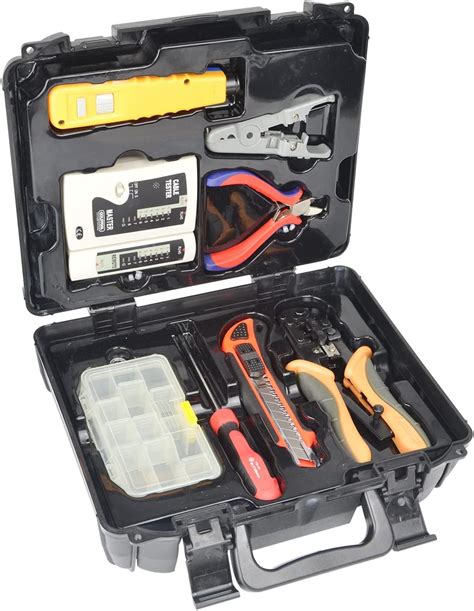 Amazon Goldtool Lan Basic Repair Tool Kit With Abs Case