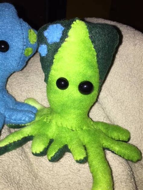 Kraken Plushie Giant Squid Plush Monster Plushie Sea Etsy