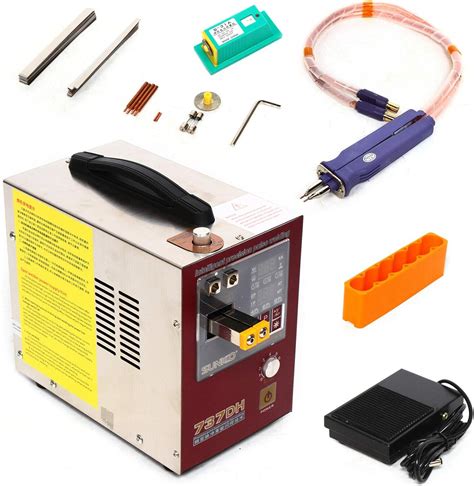 110V Battery Pulse Spot Welder Battery Spot Welding Machine With