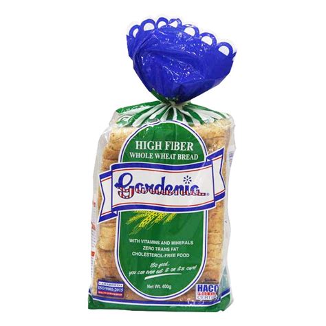 Gardenia High Fiber Whole Wheat Bread 400g Lazada Ph