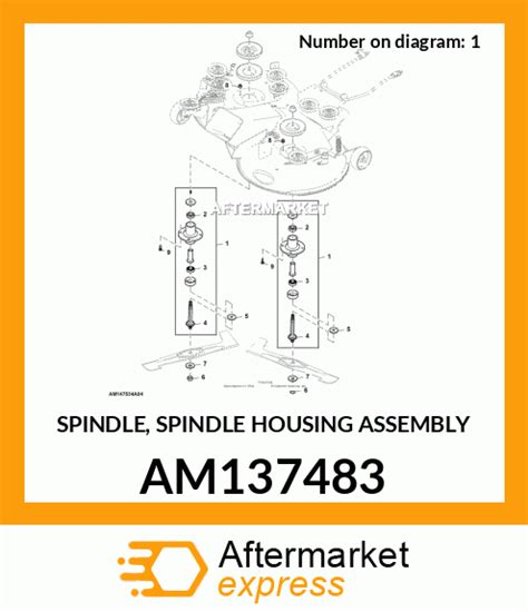 Am Spindle Spindle Housing Assembly Fits John Deere Price