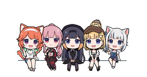 Illustration Hololive Chibis Yuurinaのイラスト Pixiv