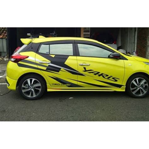 Jual Stiker Mobil Yaris Sticker Cutting Mobil Yaris Sticker Mobil Yaris