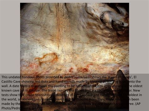 PPT - El Castillo cave paintings PowerPoint Presentation, free download ...