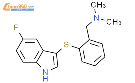 Benzenemethanamine Fluoro H Indol Yl Thio N N