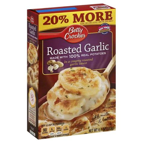 Betty Crocker Roasted Garlic Potatoes 47 Oz