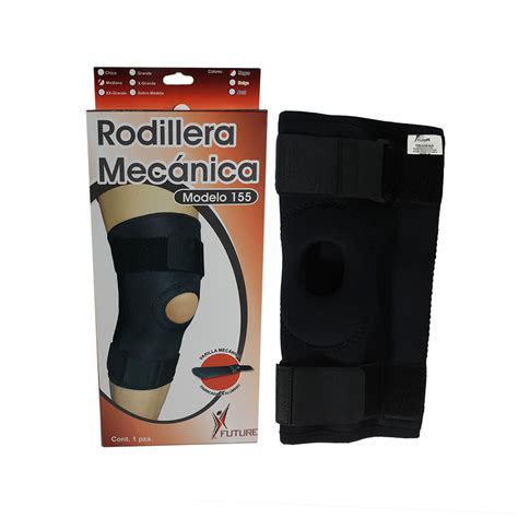 RODILLERA MEC FUTURE MOD 155 NEGRO MEDIANA Human Haim