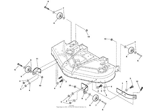 Snapper Zt20500bv 5091001 50 20 Hp Ztr Fastcut Series 0 Parts Diagram For 50 Mower Deck