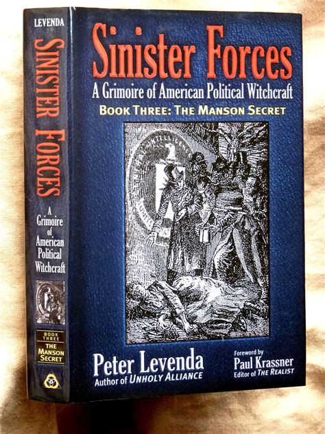 Sinister Forces, Book 3 -- The Manson Secret: A Grimoire of American
