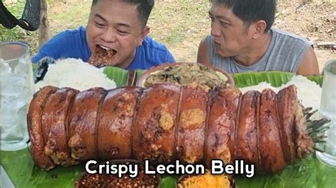 Crispy Lechon Belly Putok Batok Mukbang Philippines Special