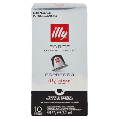 Illy Forte Espresso Capsule Compatibili Con Le Macchine Nespresso