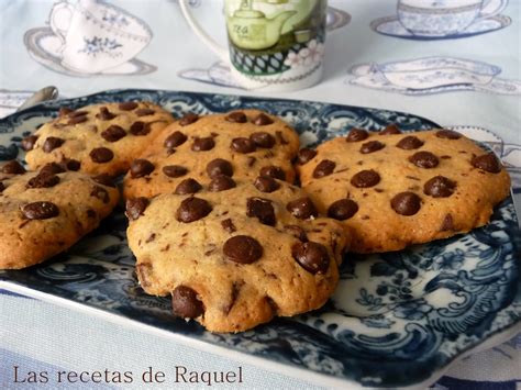 Las Recetas De Raquel Cookies Con Pepitas De Chocolate