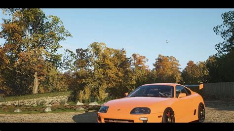 Forza Horizon 4 Toyota Supra Max Upgraded Free Roam Drive Youtube