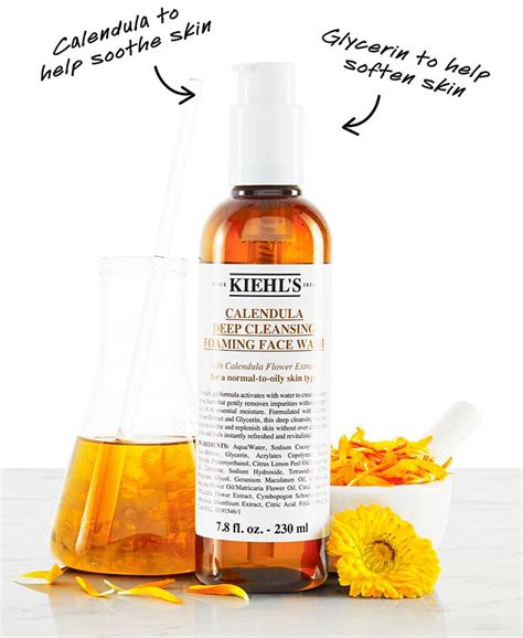 Kiehls Since 1851 Calendula Deep Cleansing Foaming Face Wash 169 Oz