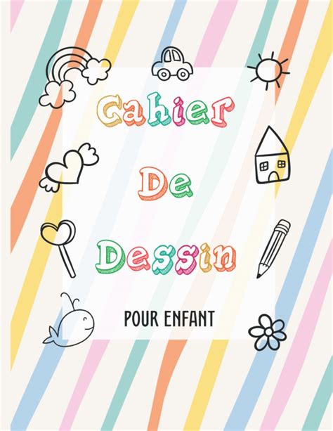 Buy Cahier De Dessin Carnet De Dessin Format A4 100 Pages De Feuilles