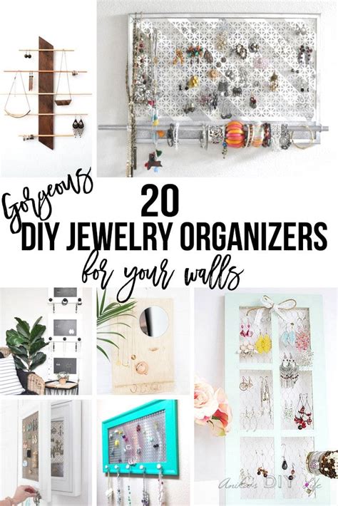 25 Creative Diy Wall Jewelry Organizers To Inspire You Anikas Diy