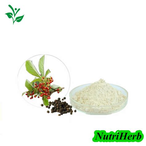 Factory Supply Bulk Black Pepper Extract Piperine Bioperine 98 Powder China Black Pepper