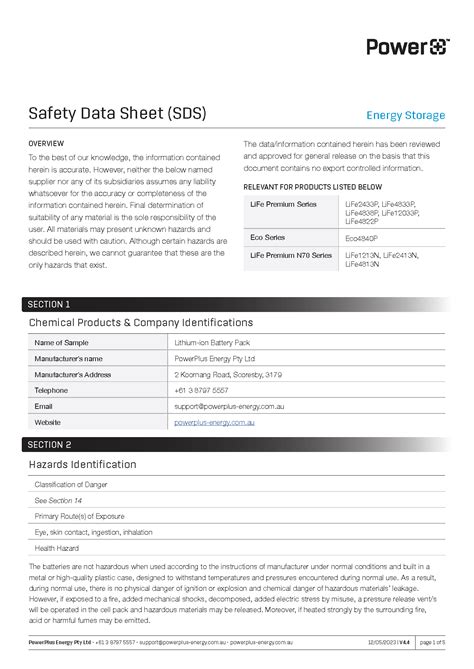 Technical Notes - PowerPlus Energy