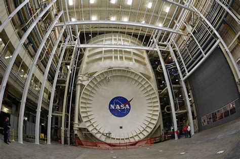 Photos Historic Nasa Vacuum Chamber Opens For Space Telescope