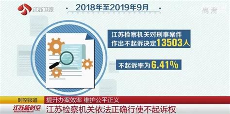 提升办案效率 维护公平正义 江苏检察机关依法正确行使不起诉权我苏网