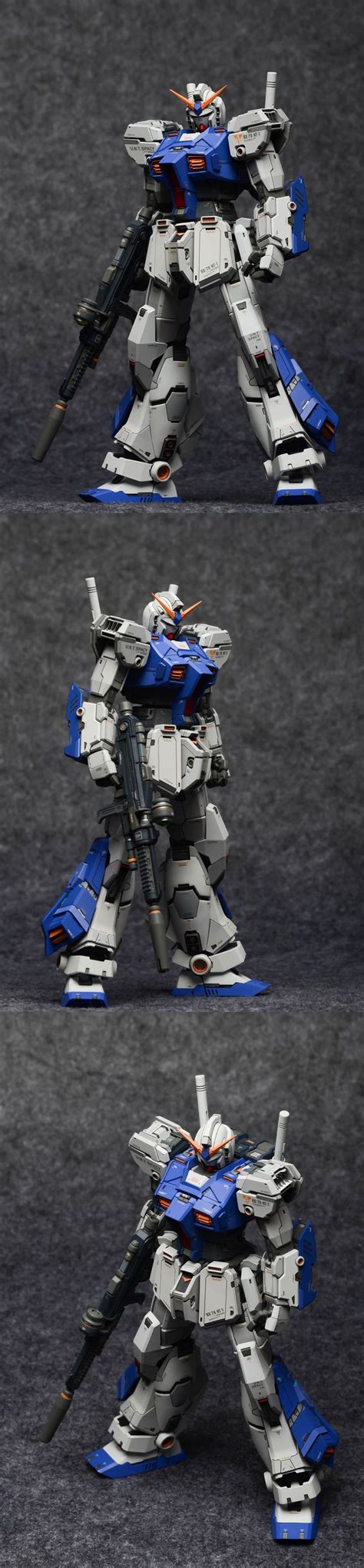 作例MG 1 100 RX 78 NT 1 ガンダムNT 1 ガレージキット Infinite Demension社 INASK