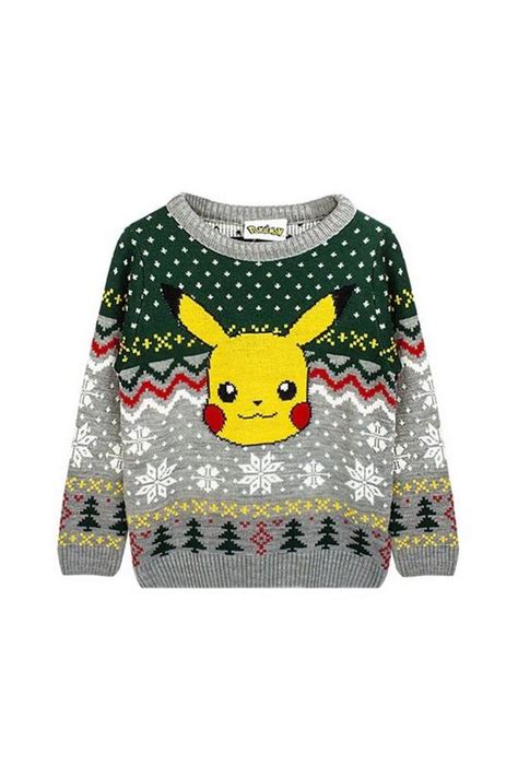 Jumpers And Cardigans Pikachu Christmas Jumper Pokemon