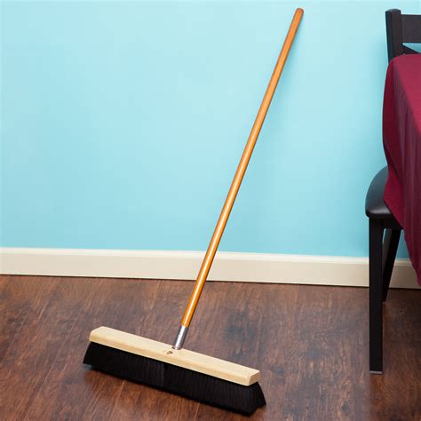 Carlisle 4027500 40 Metal Threaded Wooden Broom Handle