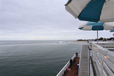 View of Malibu Beach Pier, California Editorial Stock Image - Image of ...