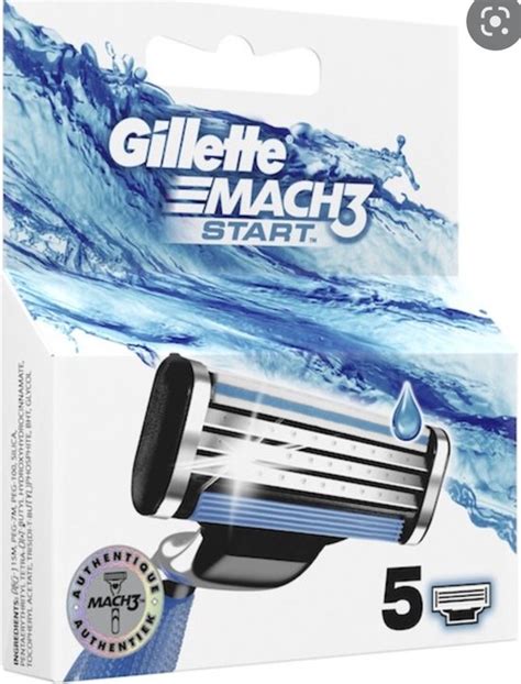 Gillette Mach3 5 Stuks Scheermesjes Bol