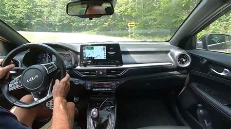 Kia Forte Gt 2023 6 Speed Manual And A Twisty Road Youtube