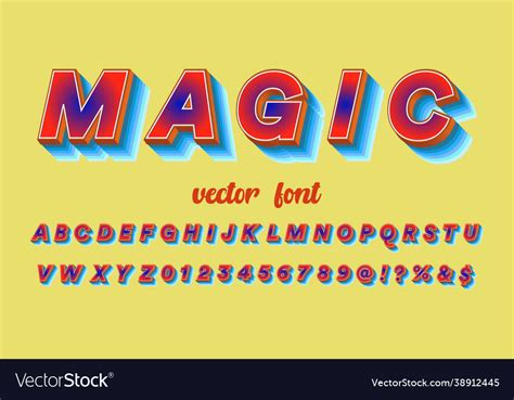 Classic Lettering Vintage Font Typeface Design Vector Image