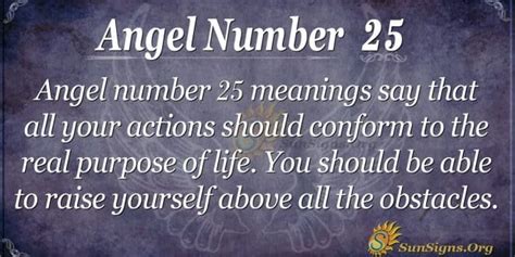 Angel Number 25 Meaning A Time For Great Changes Sunsignsorg