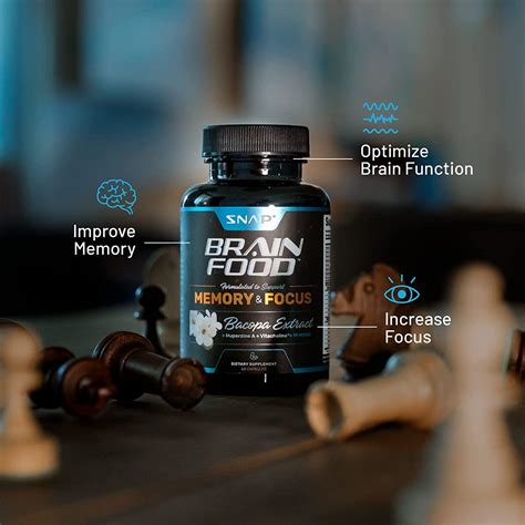 Nootropics Brain Booster Supplement for Memory and Focus - Improve ...