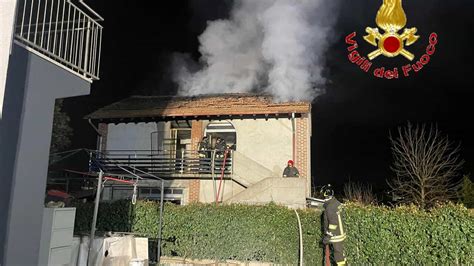 Misterioso Incendio Nella Notte A Carbonate Soccorsi Due Uomini Ustionati