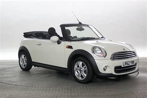 2012 62 Reg Mini Convertible 16 Cooper White Convertible Petrol