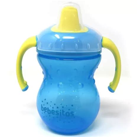 Vaso Entrenador Antiderrame Oz Ml Bebesitos Color Azul Mercadolibre