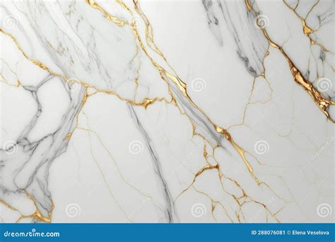 White Marble Stone Texture with Gold and Gray Veins, Generative AI ...