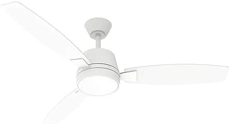 Ventilador de Techo Ledme White Iluminación y frescura en un solo