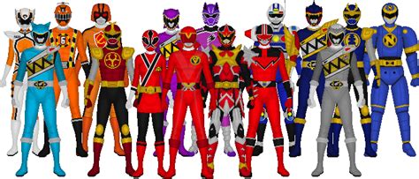 All Of Super Sentai S Assorted Other Colors By Taiko Power Rangers