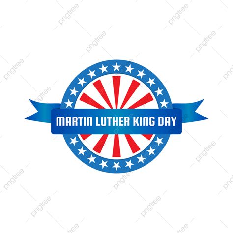 Etiqueta Del Día De Martin Luther King Png Libertad Día Luther Png Y Vector Para Descargar