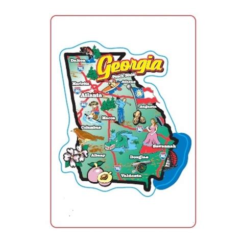 Georgia Souvenir Stickers, General Souvenirs: Georgia Gifts & More