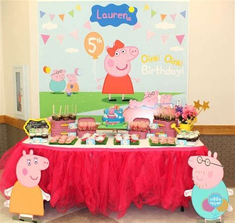 Peppa Pig Birthday Party Ideas Photo 9 Of 22 Peppa Pig Birthday