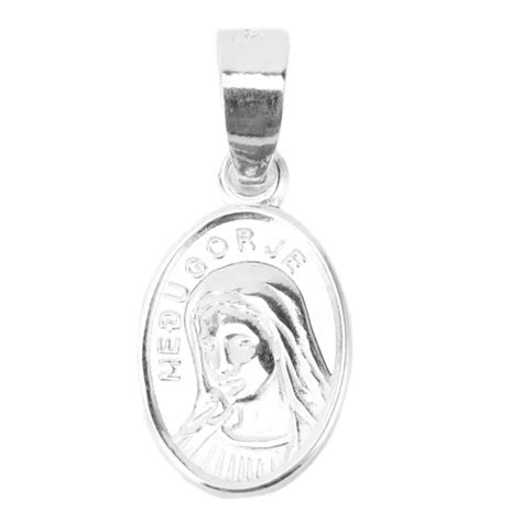 M Daille Miraculeuse M Daille De La Vierge Marie En Argent Sterling