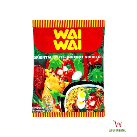 Wai Wai Oriental Style Instant Noodle 60g Wow Oriental