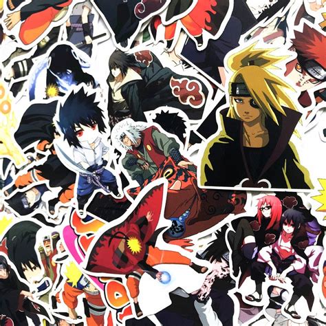 Naruto Shippuden Stickers 63pcs – TheAnimeSupply